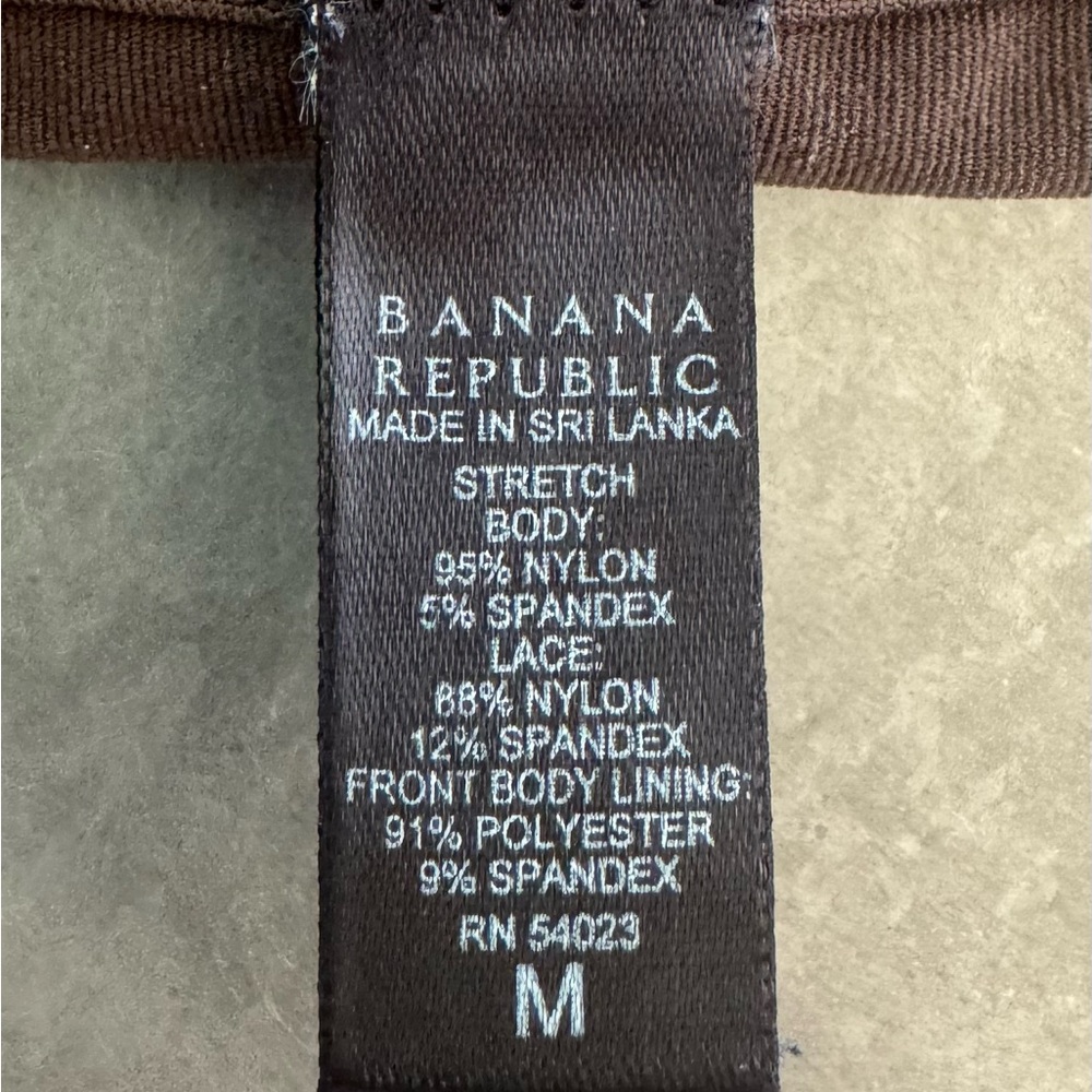 Banana Republic Brown Lace Camisole Size M - Picture 4 of 4